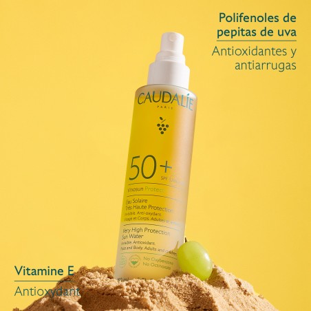 CAUDALIE SOLAR AGUA PROTECCION 50  150ML