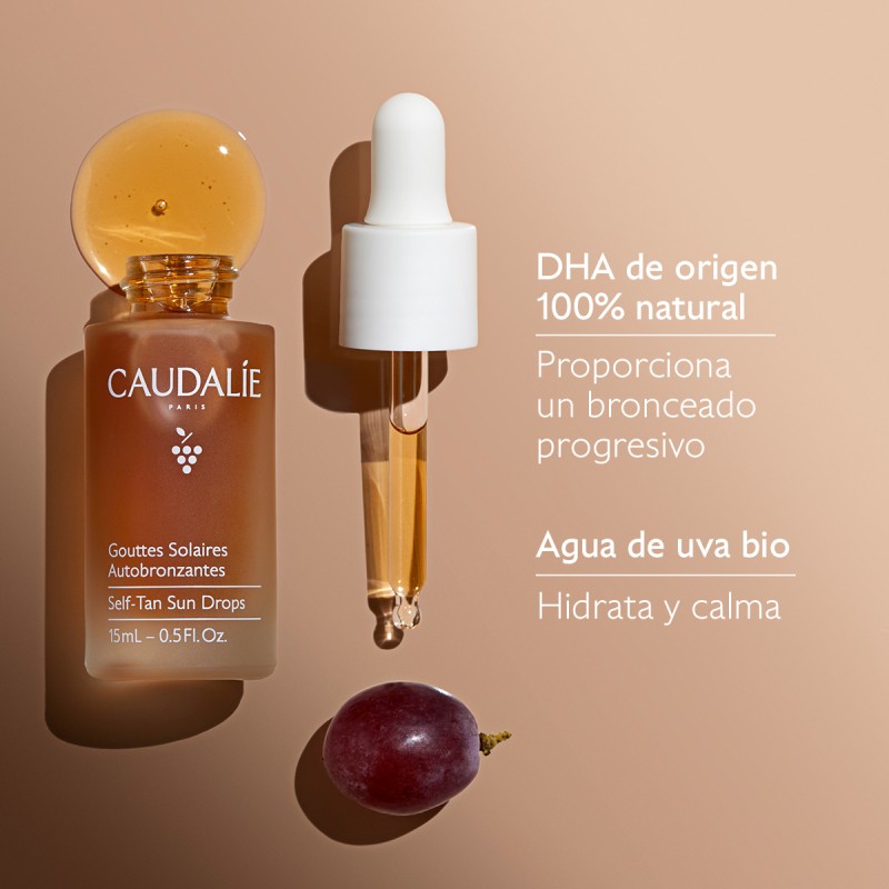 CAUDALIE GOTAS SOLARES AUTOBRONCEADORAS 15 ML