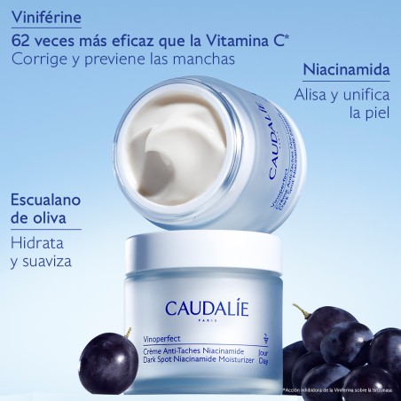CAUDALIE VINOPERFECT CREMA ANTIMANCHAS NIACINAMIDA 50ML