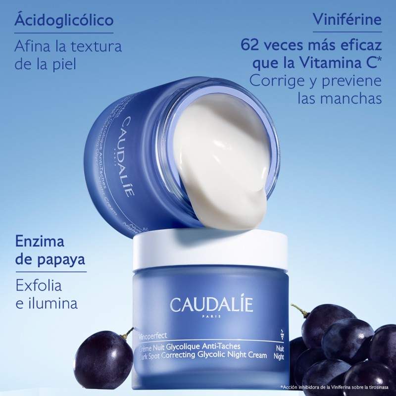 CAUDALIE VINOPERFECT CREMA NOCHE ANTIMANCHAS 50 ML