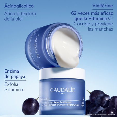 CAUDALIE VINOPERFECT CREMA NOCHE ANTIMANCHAS 50 ML