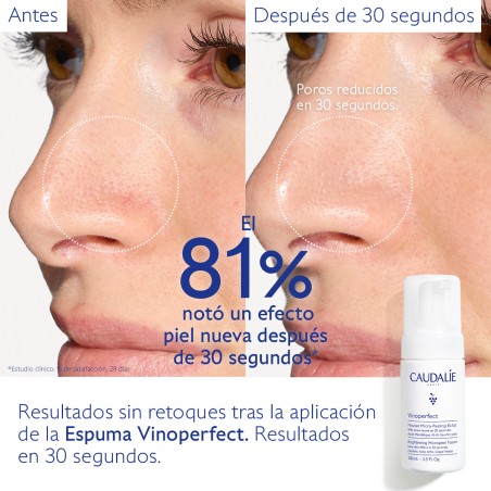 CAUDALIE VINOPERFECT ESPUMA MICROPEELING 50ML