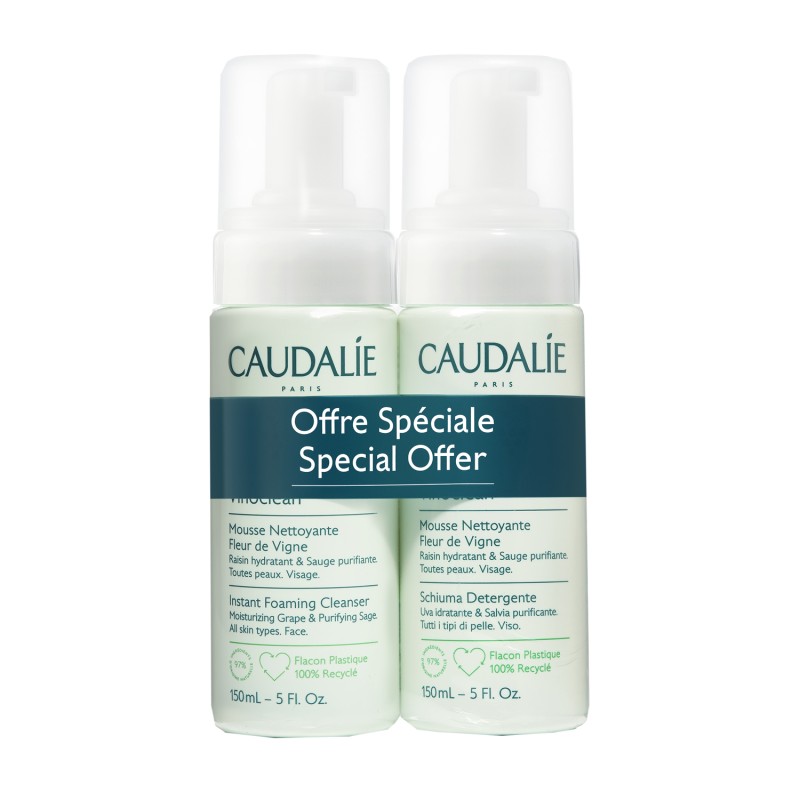 CAUDALIE DUO VINOCLEAN ESPUMA 150ML.