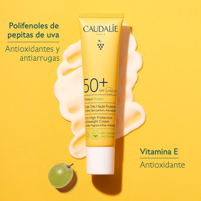 CAUDALIE  SOLAR VINOSUN FLUIDO 50+ 40 ML