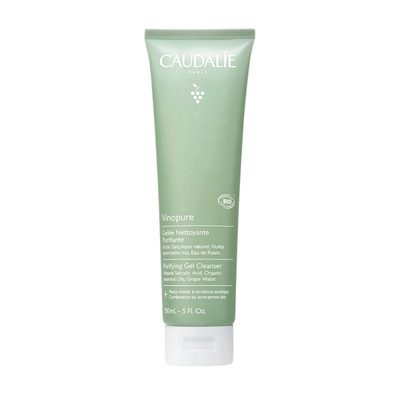 CAUDALIE VINOPURE GELATINA LIMPIADORA PURIFICANTE. 150 ML.