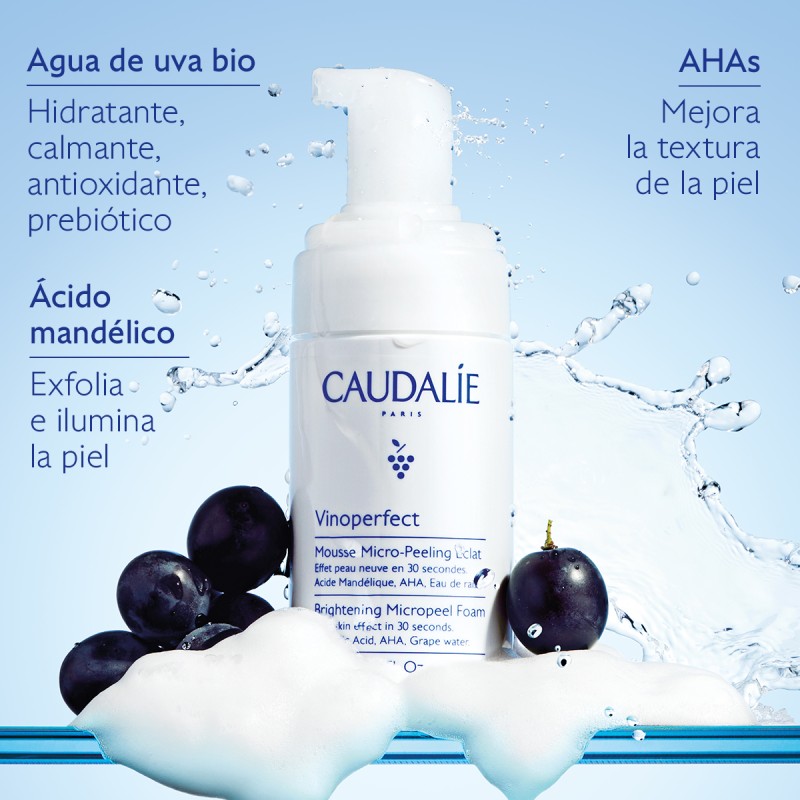 CAUDALIE VINOPERFECT ESPUMA MICRO-PEELING 100ML