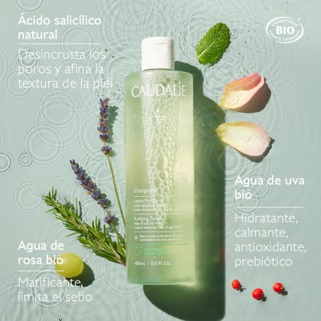 CAUDALIE VINOPURE TONICO PURIFICANTE 400 ML.