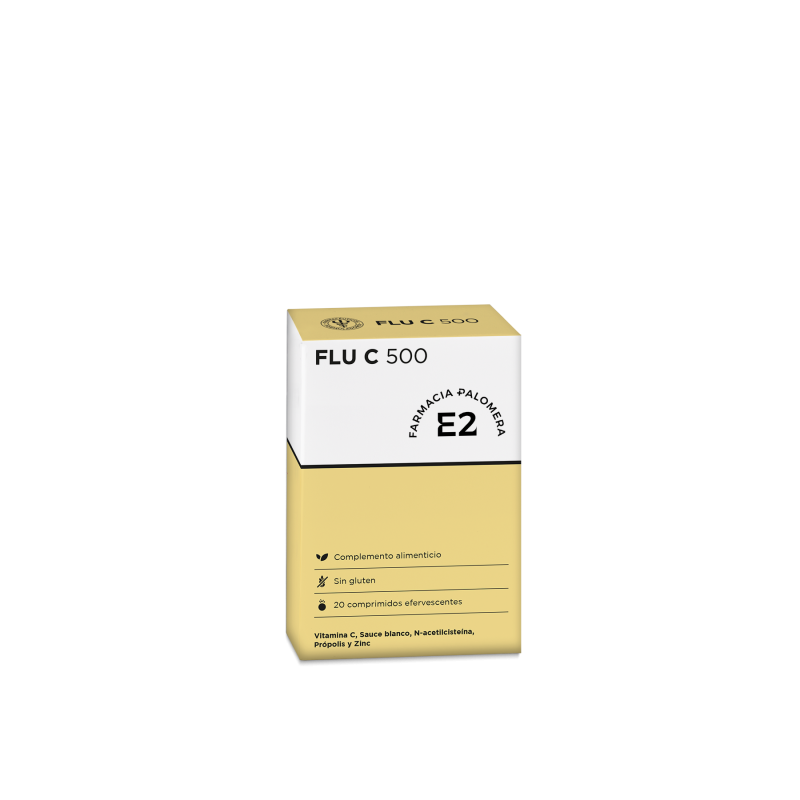 E2 FLU C 500 20 COMP EFERV