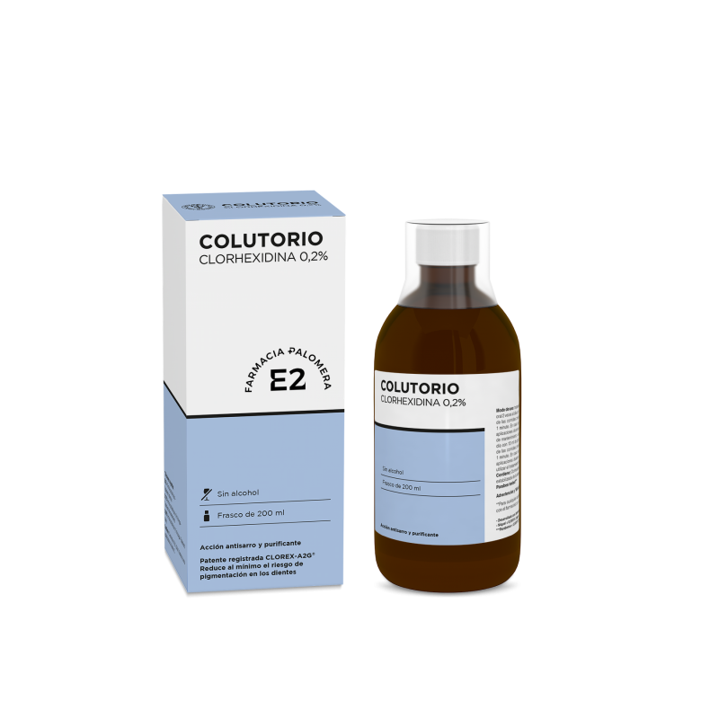 E2 COLUTORIO CLORHEXIDINA 0.2% 200 ML