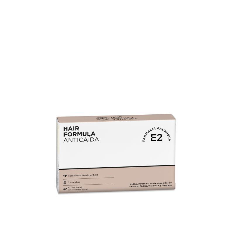 E2 HAIR FORMULA ANTICAIDA 60 CAPS