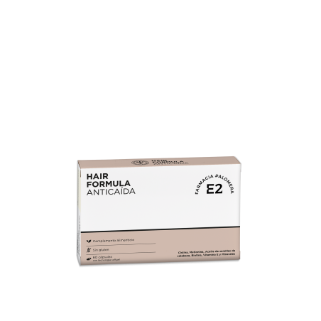 E2 HAIR FORMULA ANTICAIDA 60 CAPS