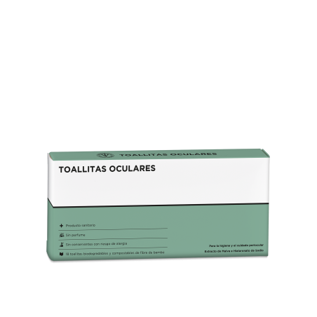 E2 TOALLITAS OCULARES 18 UNIDADES