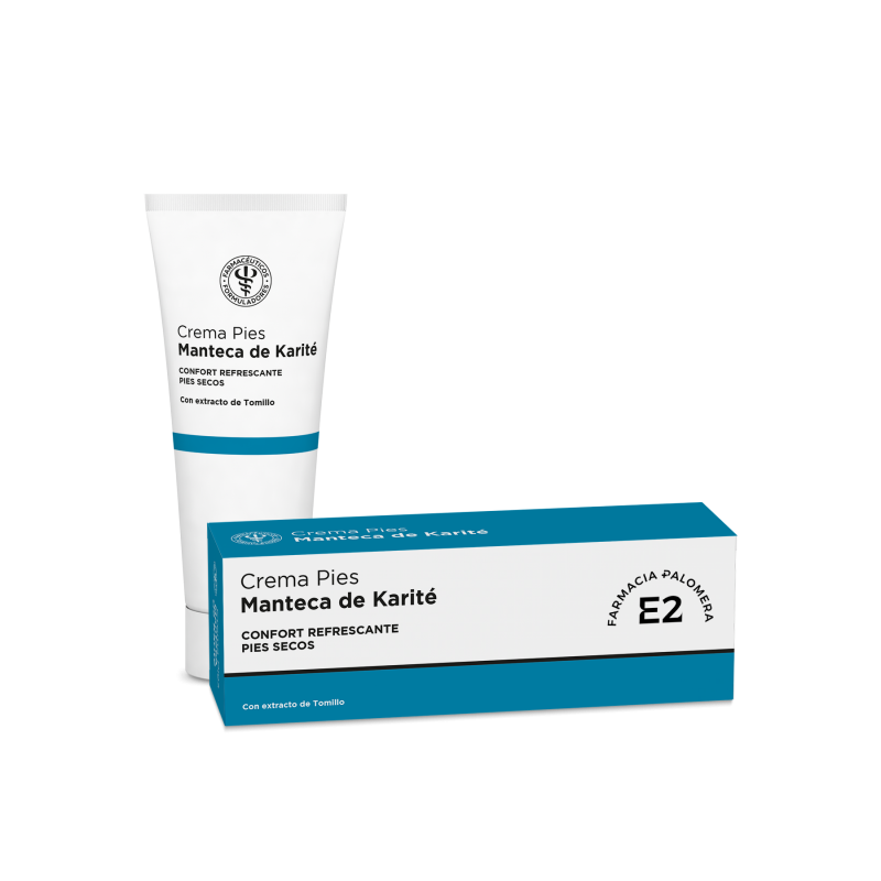 E2 CREMA PIES MANTECA DE KARITE 100 ML