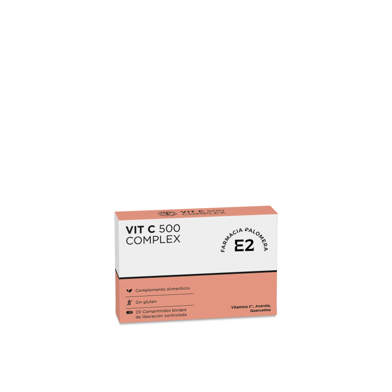 E2 VIT C 500 COMPLEX 20 COMPRIMIDOS