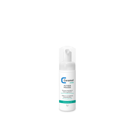 CERAMOL ACNE ACTISEB MOUSSE LIMPIADORA SEBOREGULADORA 150 ML
