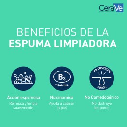 CERAVE GEL LIMPIADOR ESPUMOSO 473 ML