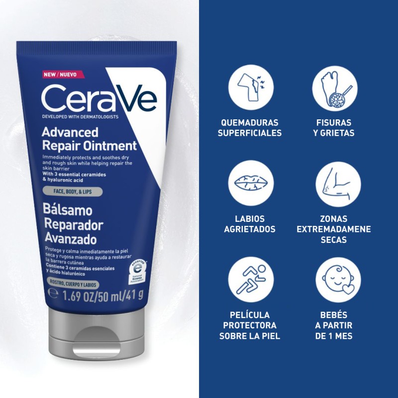 CERAVE BALSAMO REPARACION AVANZADO 1 TUBO 50 ML