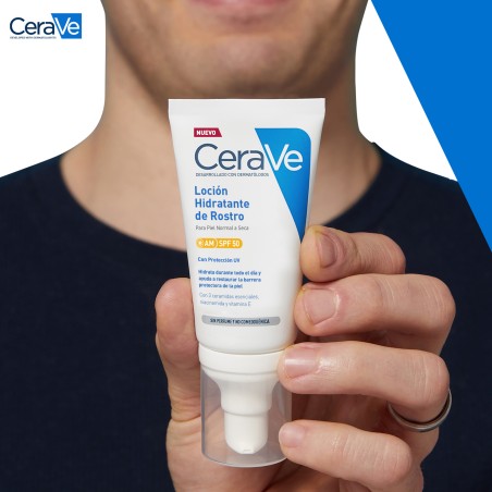 CERAVE LOCION HIDRATANTE DE ROSTRO SPF 50 1 TUBO 52 ML