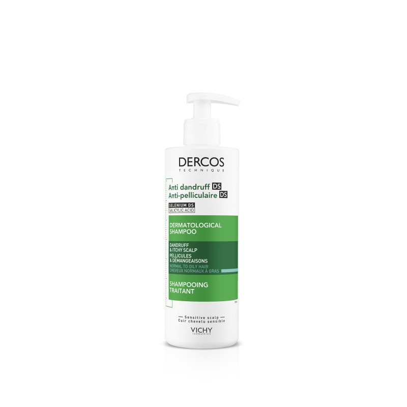 DERCOS CHAMPU ANTICASPA GRASA 400 ML