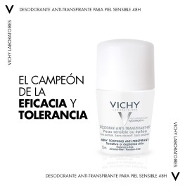 VICHY DESODORANTE ANTITRANSPIRANTE ROLL-ON PIEL SENSIBLE 48H 50 ML