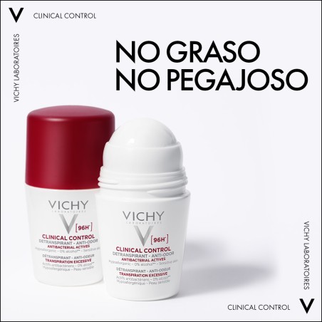 VICHY DESODORANTE ROLL-ON CLINICAL CONTROL 96H 50ML