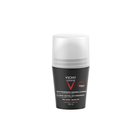 VICHY HOMME DESODORANTE ANTITRANSPIRANTE ROLL-ON 72H 50 ML