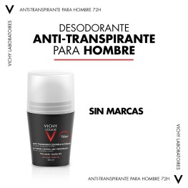 VICHY HOMME DESODORANTE ANTITRANSPIRANTE ROLL-ON 72H 50 ML