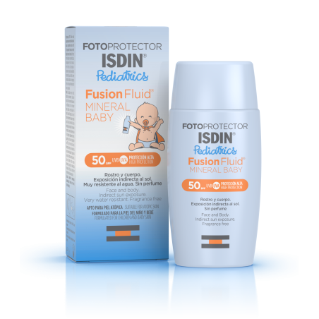 ISDIN FUSION FLUID MINERAL PEDIATRICO SPF50+ 50 ML