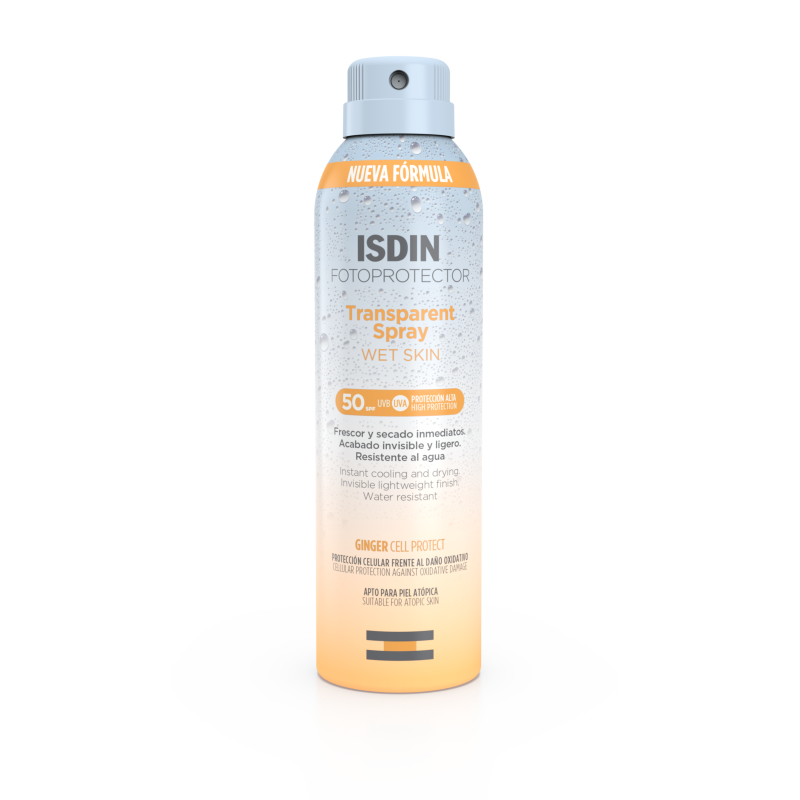 ISDIN SPRAY TRANSPARENTE WET SKIN SPF50 250 ML