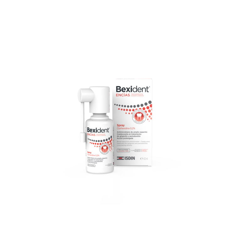 BEXIDENT ENCIAS TRATAMIENTO COADYUVANTE CLORHEXIDINA SPRAY 40 ML