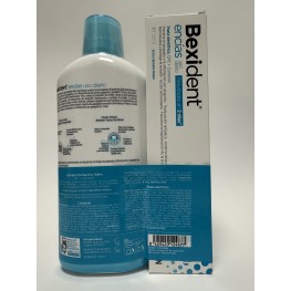 PACK BEXIDENT USO DIARIO ENCIAS  COLUTORIO 500 ML + PASTA 125 ML