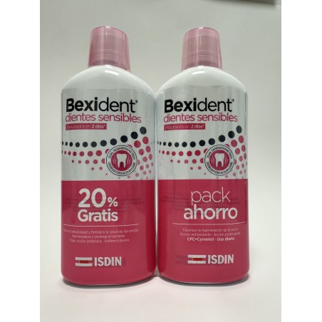 BEXIDENT DIENTES SENSIBLES  COLUTORIO PACK