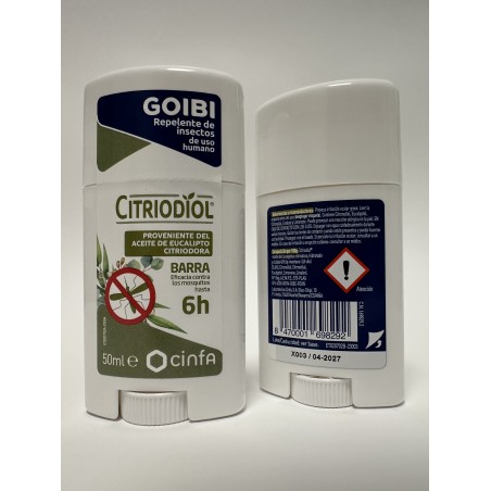 GOIBI ANTIMOSQUITOS NATURE BARRA 50 ML