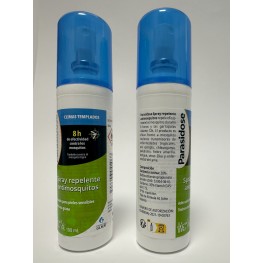 PARASIDOSE SPRAY REPELENTE ANTIMOSQUITOS ZONAS TEMPLADAS 1 ENVASE 100 ML