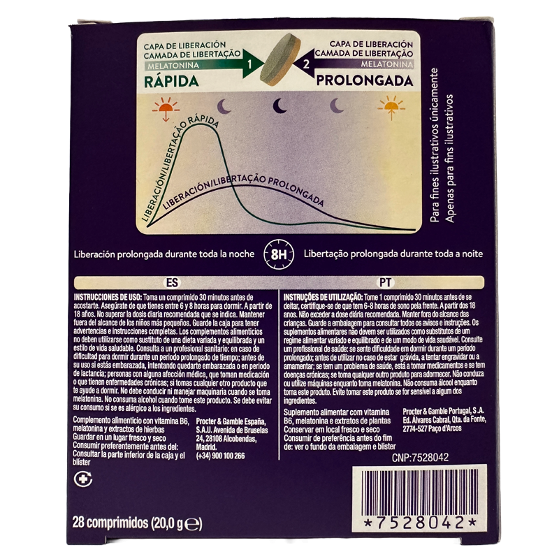 ZZZQUIL SUEÑO TODA LA NOCHE 28 COMPRIMIDOS