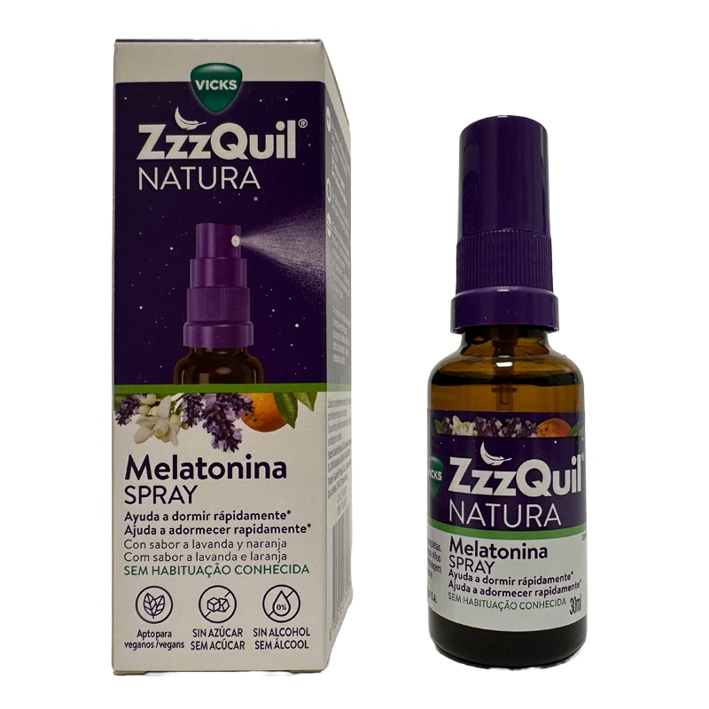 ZZZQUIL NATURA SPRAY 30 ML SABOR LAVANDA Y NARANJA