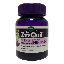 ZZZQUIL NATURA KIDS 30 GUMMIES SABOR FRUTOS DEL BOSQUE