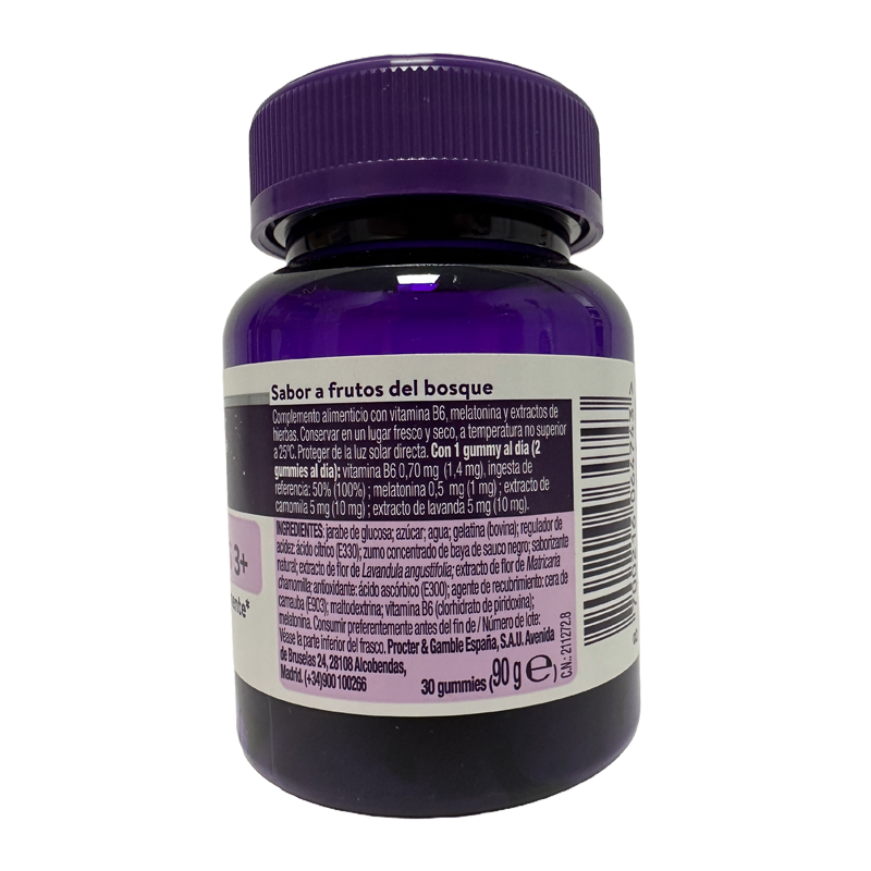 ZZZQUIL NATURA KIDS 30 GUMMIES SABOR FRUTOS DEL BOSQUE