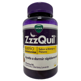 ZZZQUIL NATURA 60 GUMMIES SABOR MANGO & PLATANO