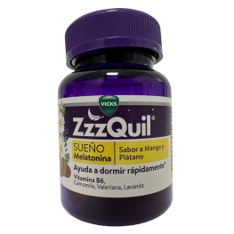 ZZZQUIL NATURA 30 GUMMIES SABOR MANGO & PLATANO