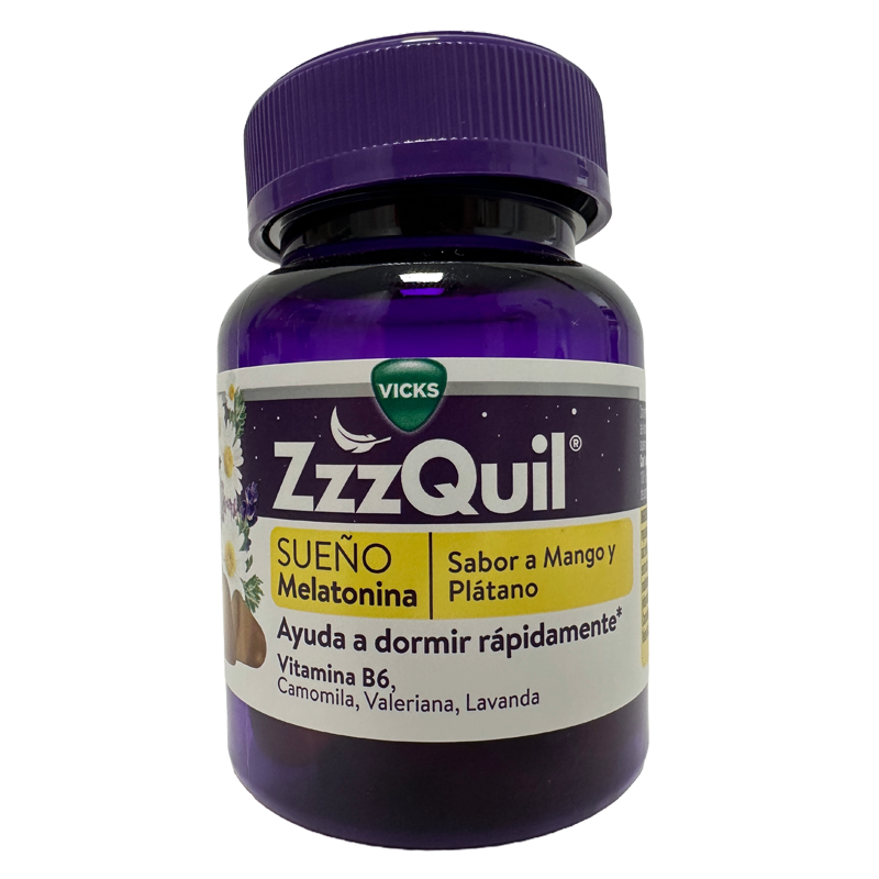 ZZZQUIL NATURA 30 GUMMIES SABOR MANGO & PLATANO
