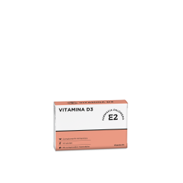 E2 VITAMINA D3 60 COMPRIMIDOS MASTICABLES