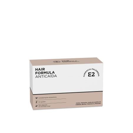 E2 HAIR FORMULA ANTICAIDA 120 CAPSULAS