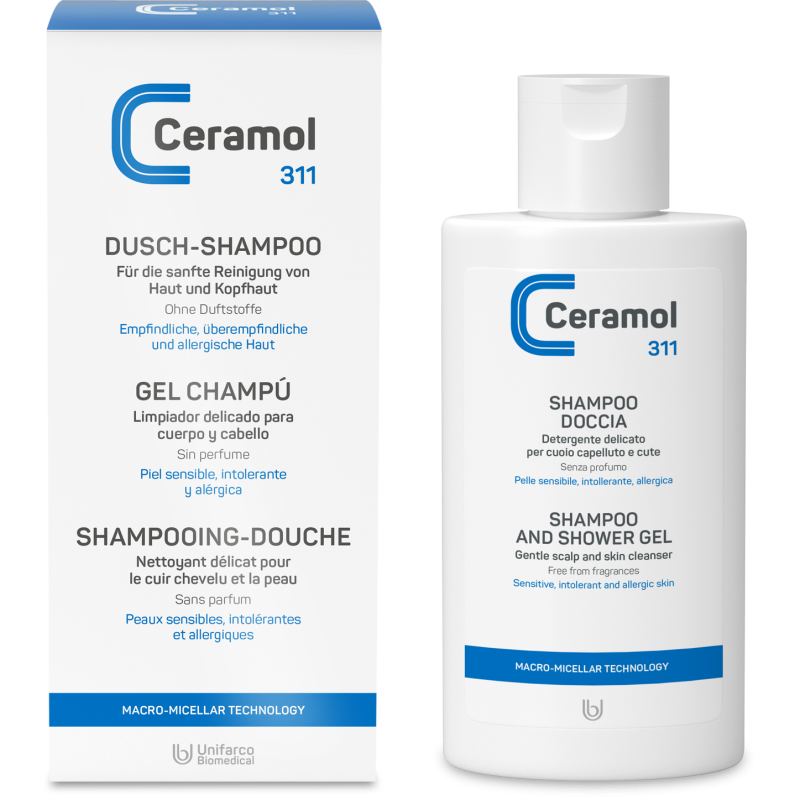 CERAMOL 311 GEL-CHAMPU PIEL SENSIBLE 200 ML