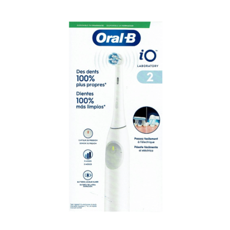 CEPILLO DENTAL ELECTRICO ORAL-B IO2 COLOR BLANCO