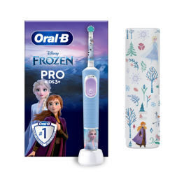 CEPILLO DENTAL ELECTRICO RECARGABLE INFANTIL ORAL-B VITALITY KIDS FROZEN II CON ESTUCHE DE VIAJE