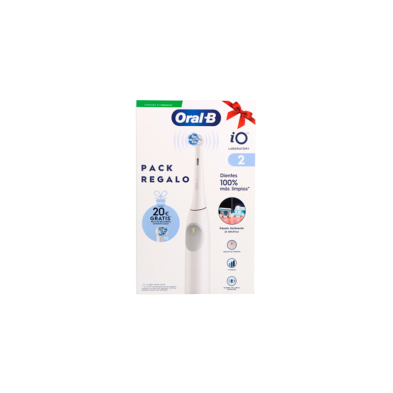 CEPILLO DENTAL ELECTRICO ORAL-B IO2 + 2 RECAMBIOS GRATIS