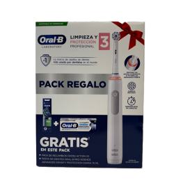 CEPILLO DENTAL ELECTRICO ORAL-B PROFESIONAL 3 + PASTA DENSIFY + 2 RECAMBIOS